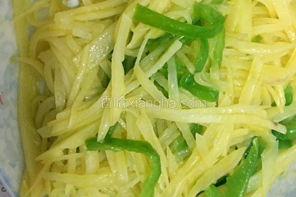 青椒土豆丝