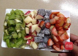 酸甜水果汤圆的做法图解2