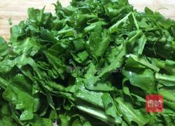 荠菜炒蛋的做法图解2