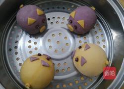 小猪豆沙包的做法图解8