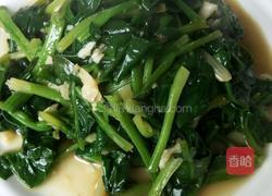 蒜蓉菠菜的做法图解5