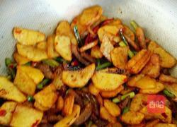 香辣土豆片的做法图解4