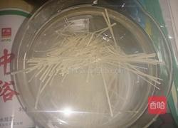 （微波炉）咖喱蒜香清水挂面的做法图解1
