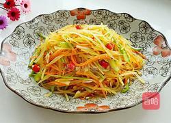 凉拌酸辣土豆丝的做法图解10