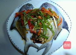 清蒸鯧鳊鱼的做法图解4