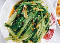 豆豉炒油麦菜