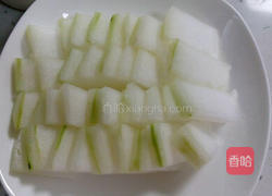 蒜蓉蚝油蒸冬瓜的做法图解1