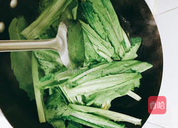 豆豉炒油麦菜的做法图解5