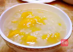 Illustration of how to make sweet potato and multigrain porridge 5