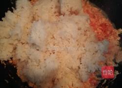 蕃茄蛋炒饭的做法图解5