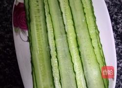 凉拌黄瓜卷火腿的做法图解1