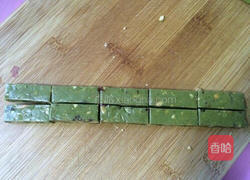 抹茶味牛轧糖的做法图解9