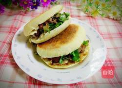 烧饼夹肉的做法图解14