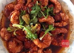 番茄酱炒大虾 的做法图解6