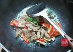 红椒姜丝炝肝片的做法图解10