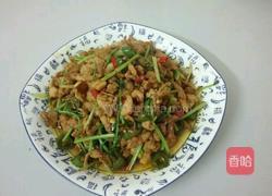 小炒瘦肉的做法图解4