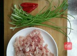 小炒瘦肉的做法图解1