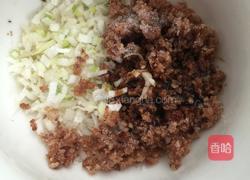 肉渣饼的做法图解3