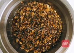 肉蘑打卤面的做法图解4