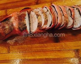 火腿片烤豬里脊