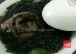 牛肉丸紫菜汤的做法图解8