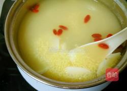 山药小米枸杞粥的做法图解7