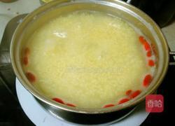 山药小米枸杞粥的做法图解10