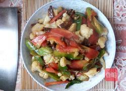 菜花瘦肉的做法图解10