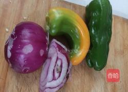 洋葱炒火腿的做法图解1