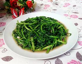 清炒西洋菜[图]