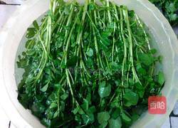 清炒西洋菜的做法图解1