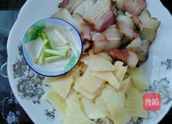 冬笋炒腊肉的做法图解4