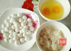 桔片桂元枸杞甜酒汤圆煮蛋的做法图解2