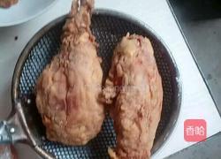 脆皮炸鸡腿的做法图解4