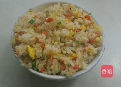 胡萝卜蛋炒饭的做法图解6
