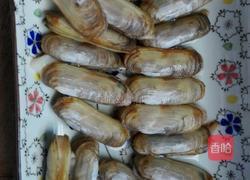 黄酒炖蛏的做法图解1