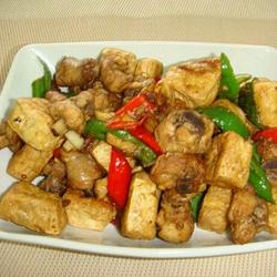 香辣豆腐鸡块的做法[图]