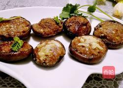 鲜烤香菇酿肉的做法图解5