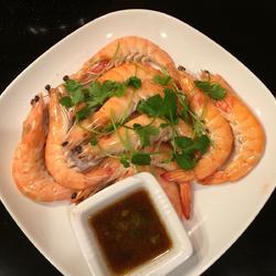清蒸河虾