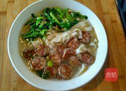 辣肠葱花面的做法图解5