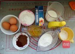 红丝绒裸蛋糕的做法图解1