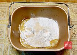 南瓜煉奶土司的做法图解2