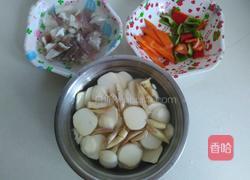 茨菇炒咸肉的做法图解2