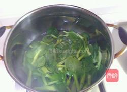 青菜蛋花汤的做法图解2