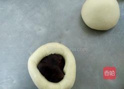 荷叶花紫薯面包的做法图解2