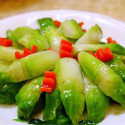 白灼儿菜的做法[图]
