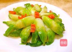 白灼儿菜的做法图解5