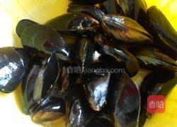 清蒸青口贝的做法图解3