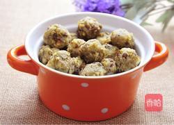 爱心绿豆沙饼的做法图解2