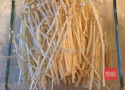 金针菇玉子豆腐的做法图解3